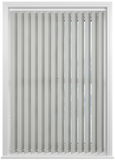 Roma, Grey Nickel - Vertical Blind